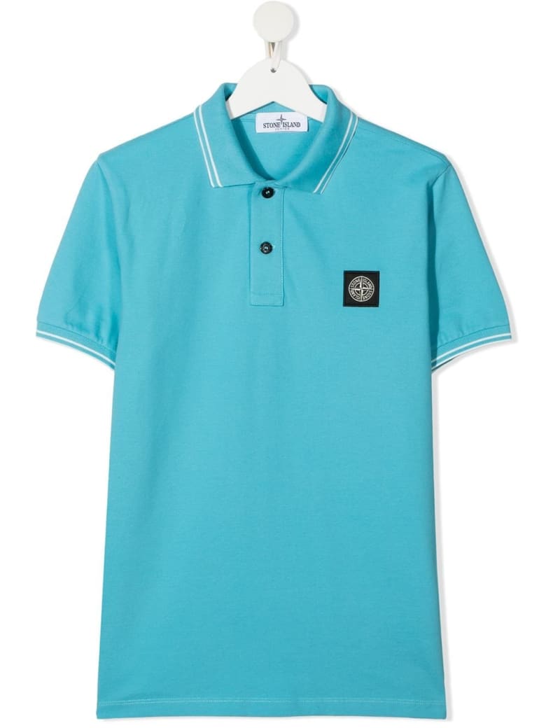junior stone island polo shirt