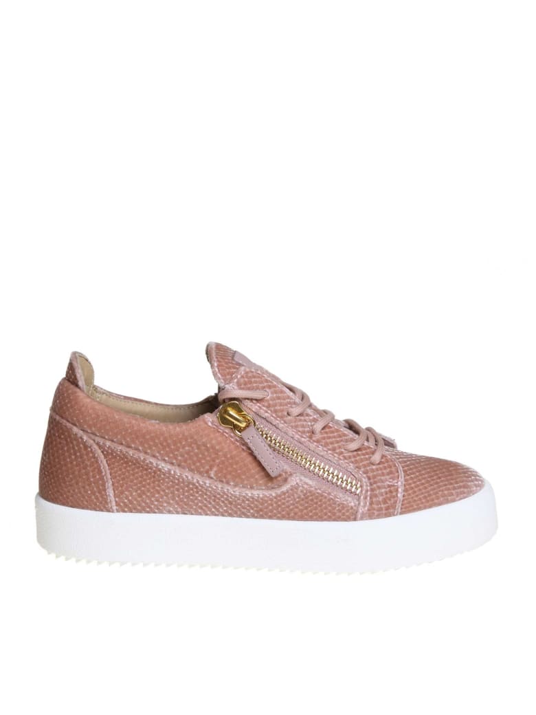 pink giuseppe zanotti sneakers