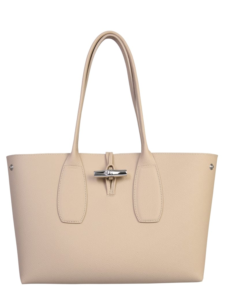 longchamp beige tote