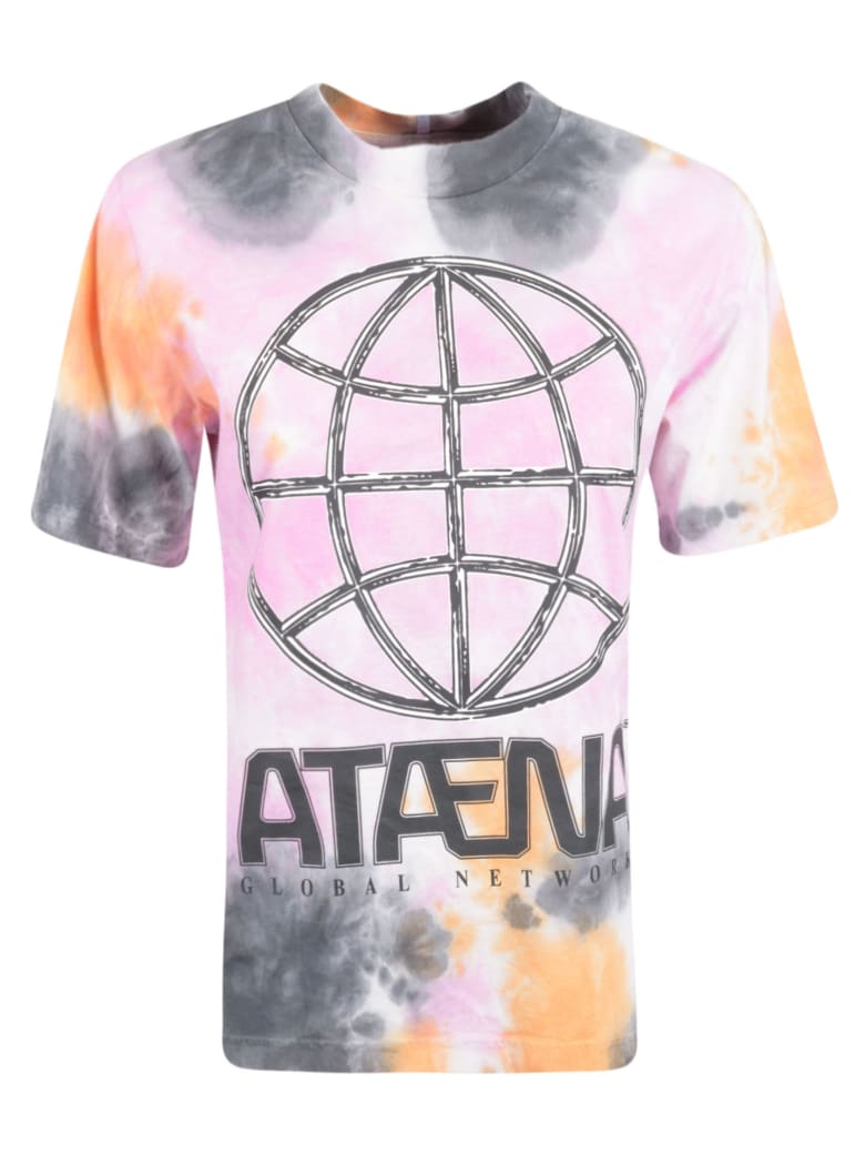 McQ Alexander McQueen Global Network T-shirt - Black/Orange