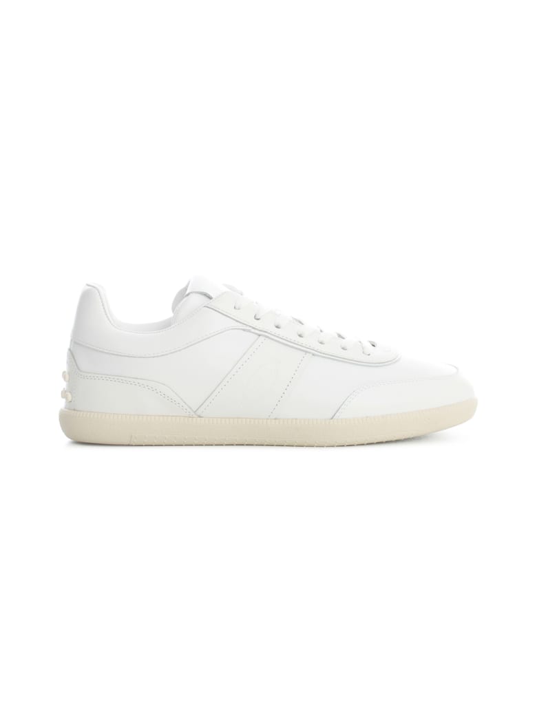 Tod's Leather Sneakers - White