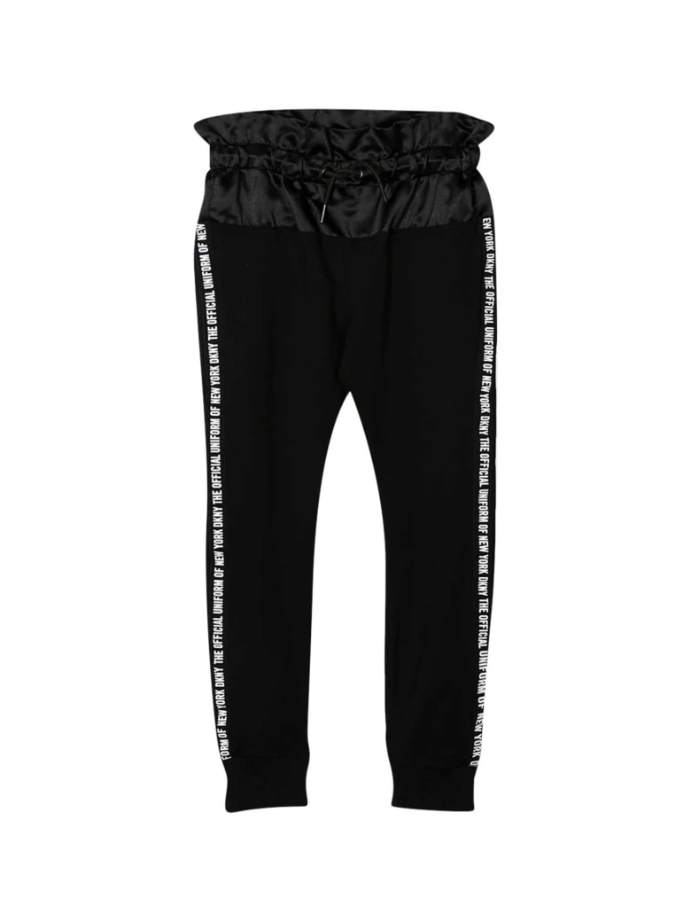 DKNY Black Sports Trousers - Nero