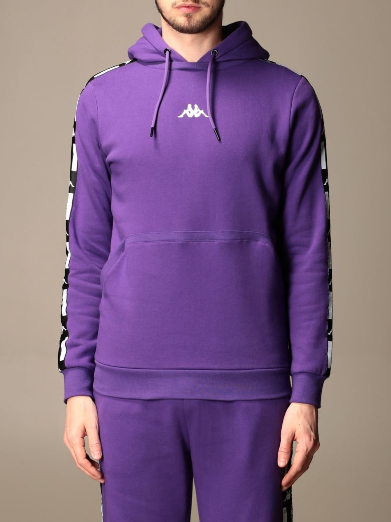 purple kappa sweatshirt