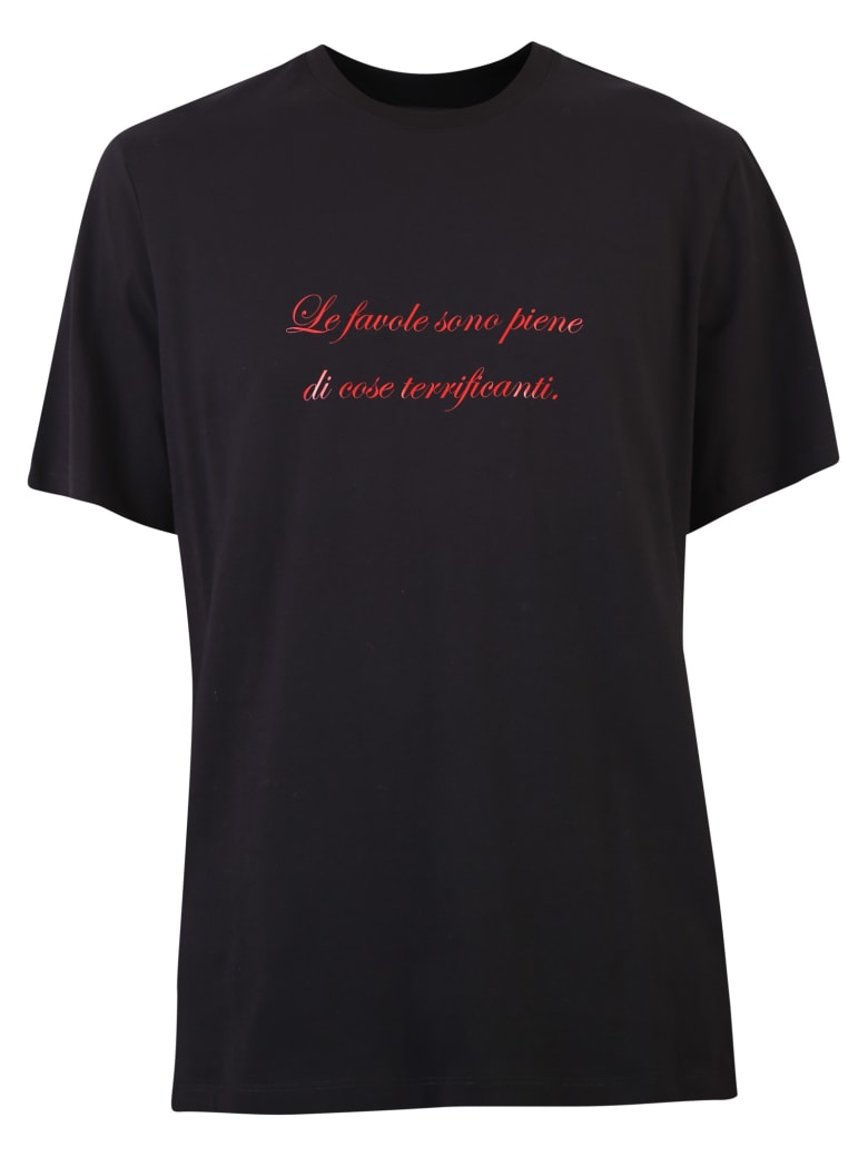 MSGM Printed T-shirt - Black
