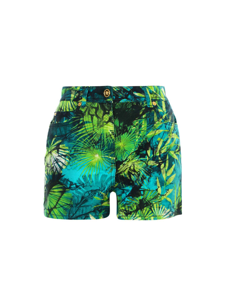 versace medusa shorts