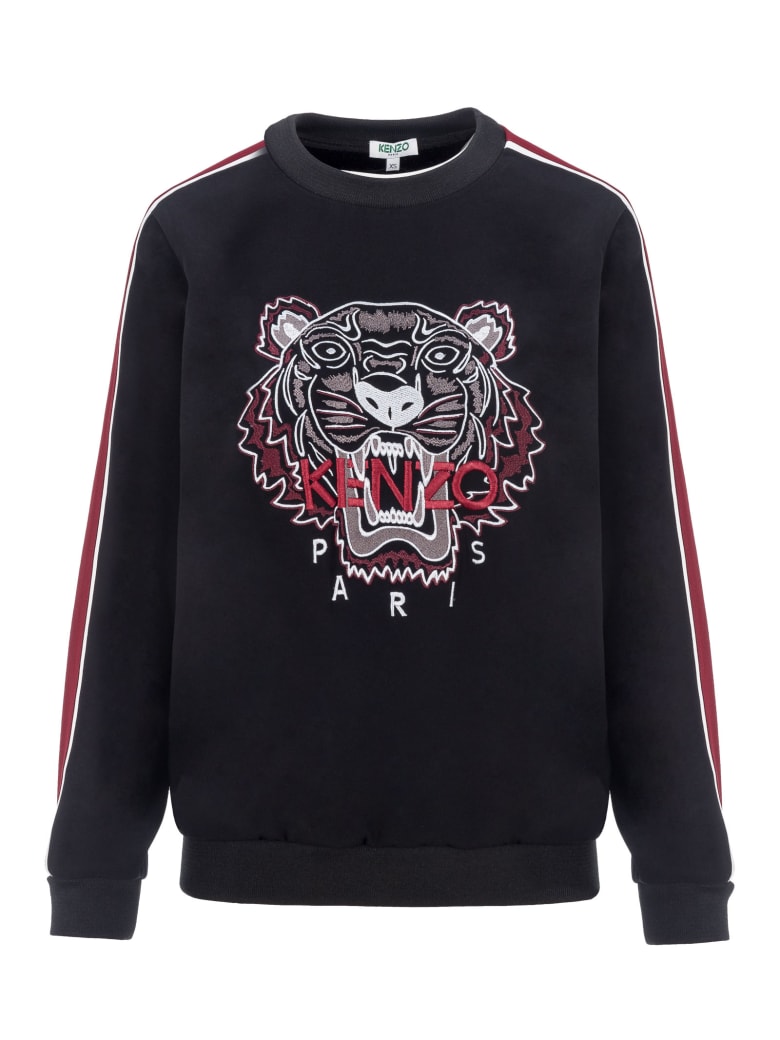 embroidered tiger sweatshirt