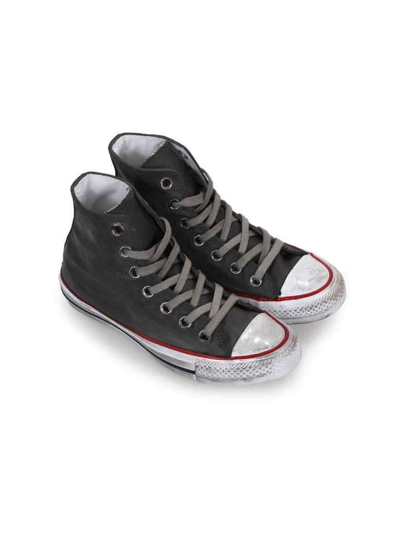waxed canvas chuck taylor all star high top