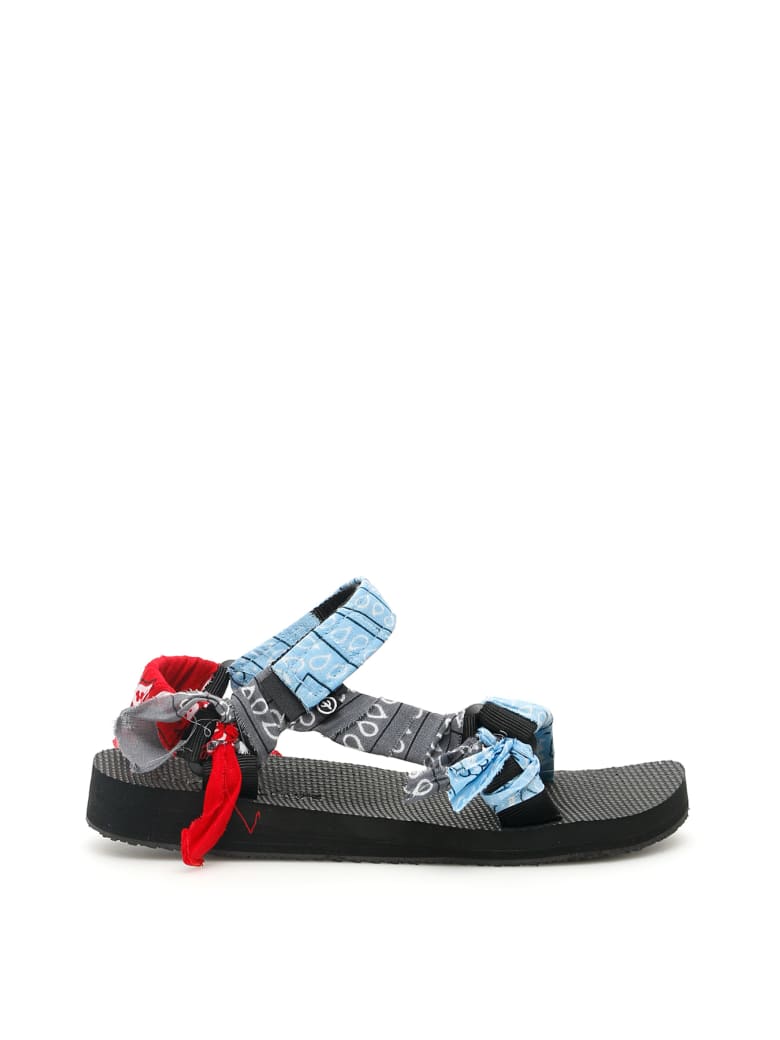 Arizona Love Bandana Trekky Sandals - MIX BLUE (Grey)