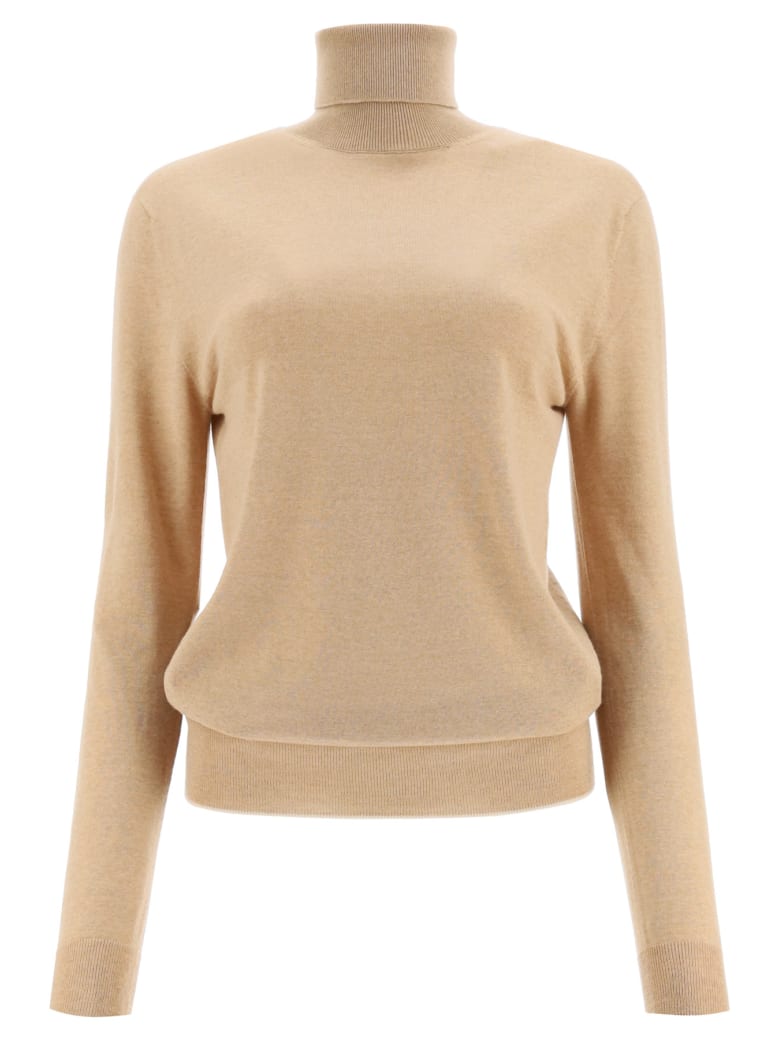 Marni Turtleneck Wool Sweater - SESAME (Beige)