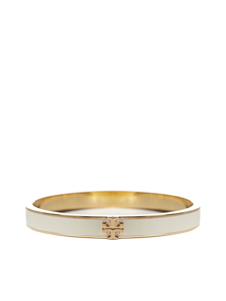 Tory Burch Kira Enamel 7mm Bracelet - Tory Gold Gold New Ivory
