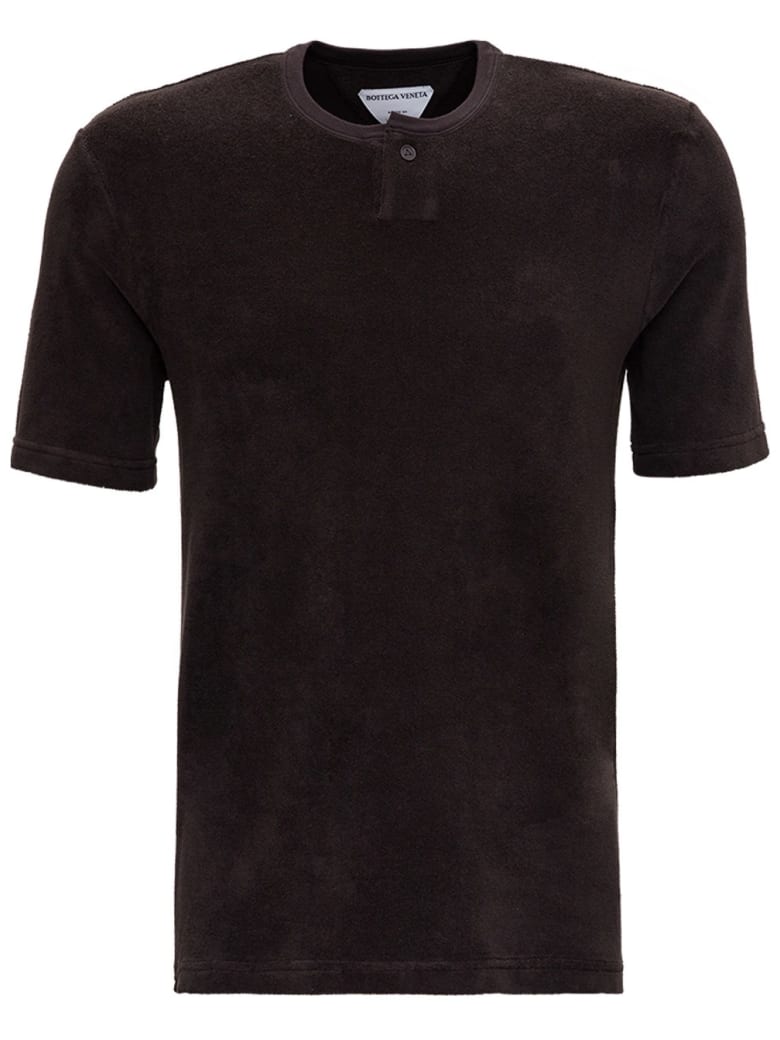 Bottega Veneta Brown Terry Cloth T-shirt - Marrone