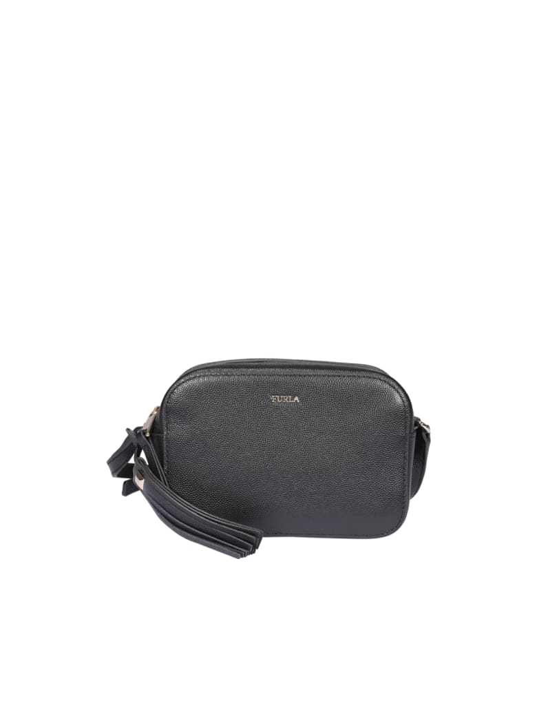 furla black purse