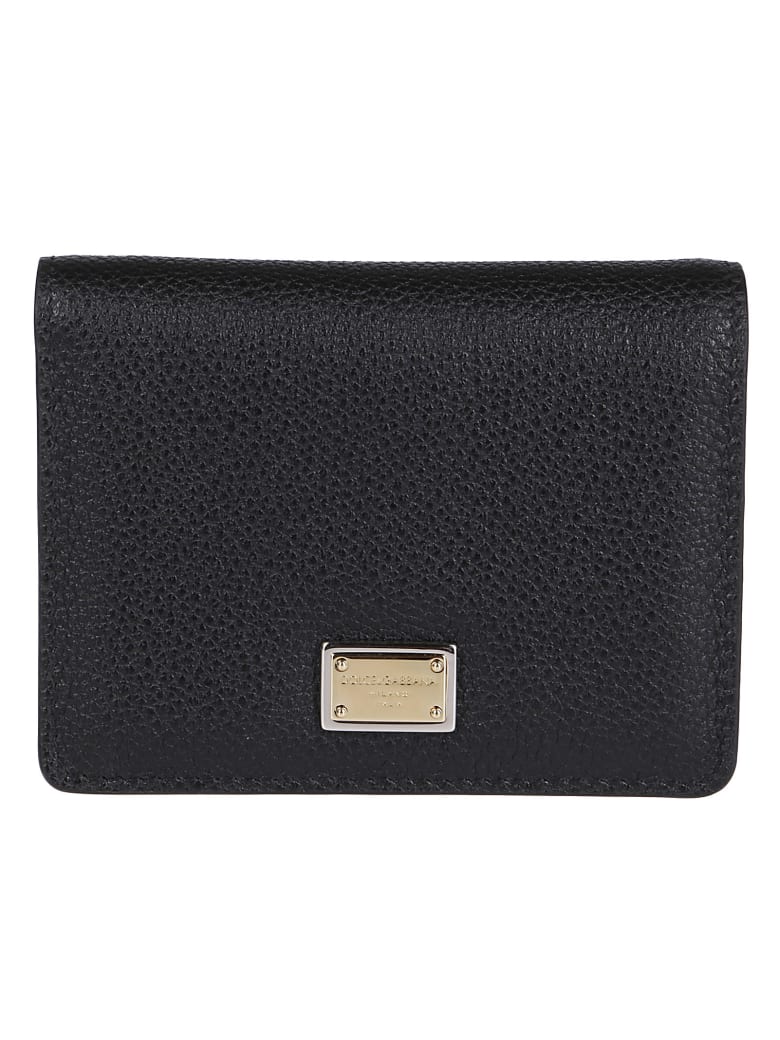 Dolce & Gabbana Black Leather Wallet - Black