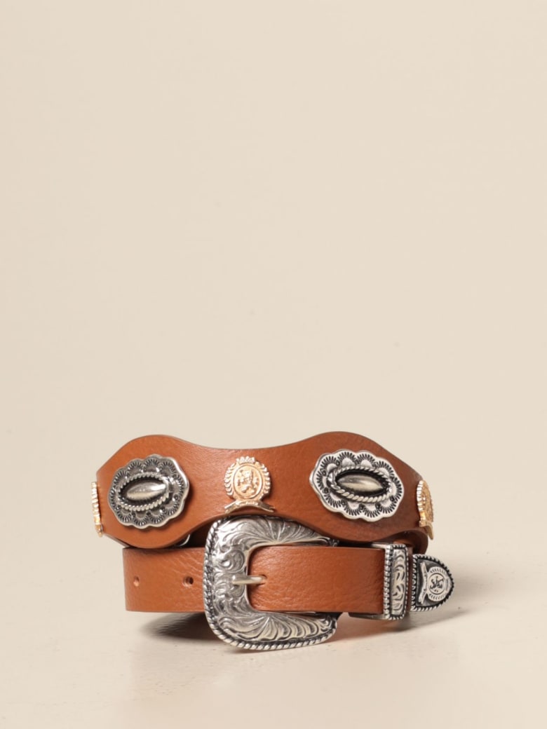 Hilfiger Denim Hilfiger Collection Belt Hilfiger Collection Leather Belt With Metal Buckle - Leather