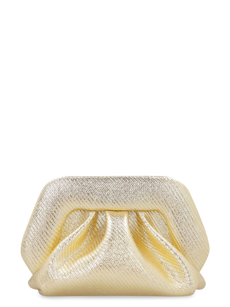 THEMOIRè Gea Metallic Clutch - Gold