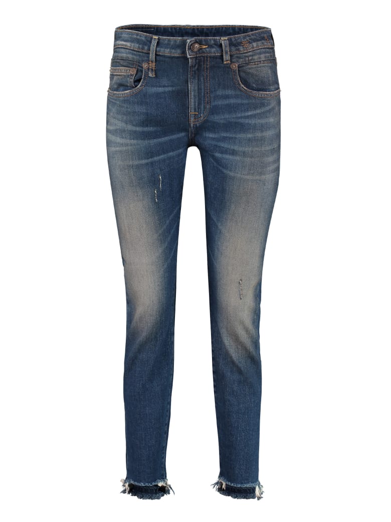 R13 Stretch Skinny Jeans - Denim