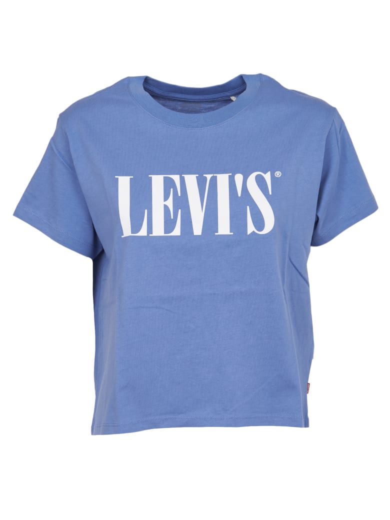 levis light blue t shirt