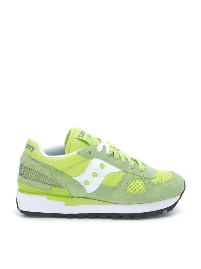 saucony shadow verde lime