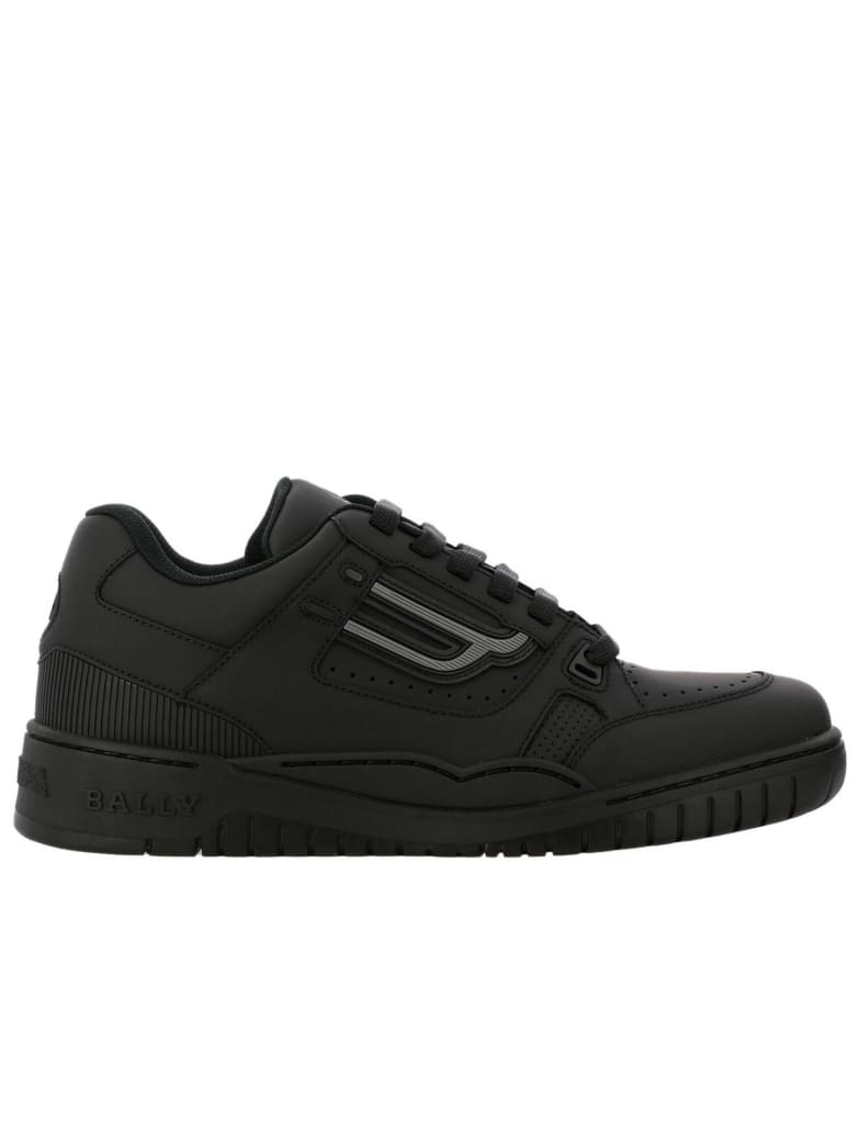 bally sneakers black