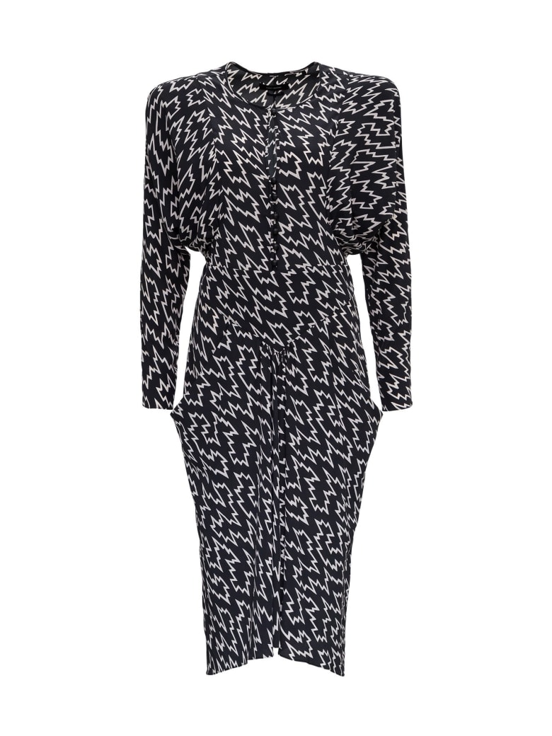 Isabel Marant Ibelky Midi Dress - Black