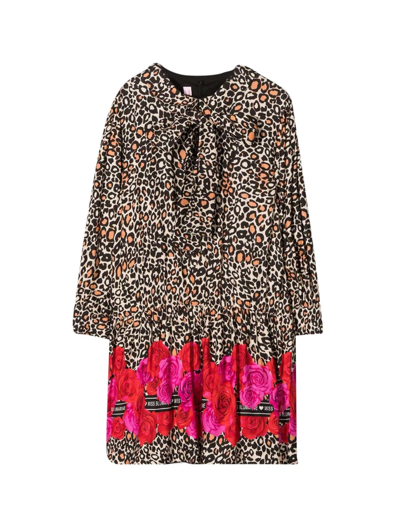 Miss Blumarine Midi Dress - Leopardato
