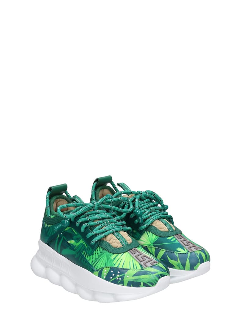 versace green shoes