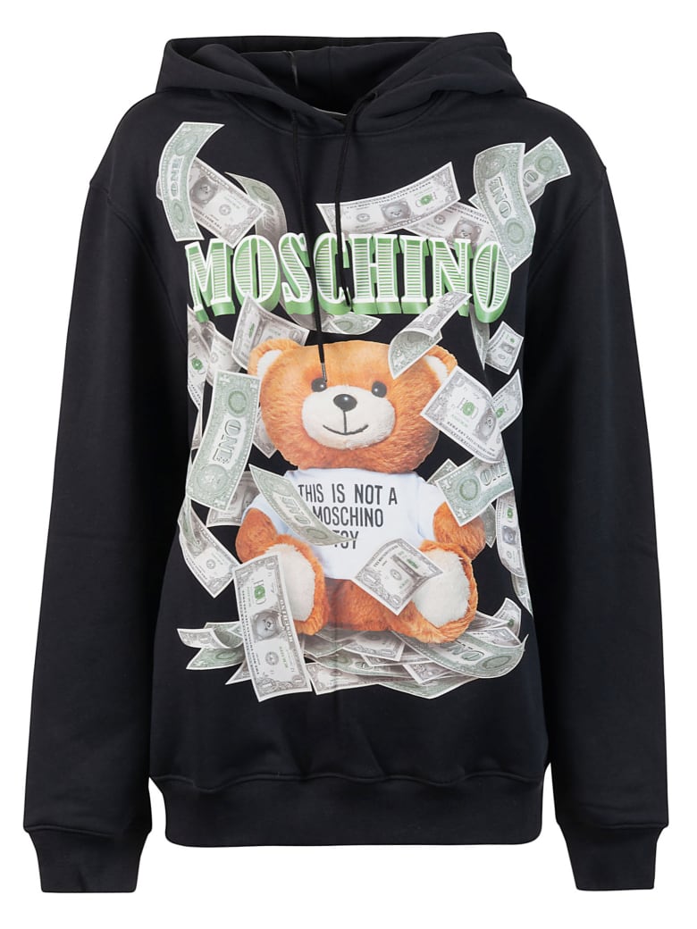 this is not a moschino toy hoodie