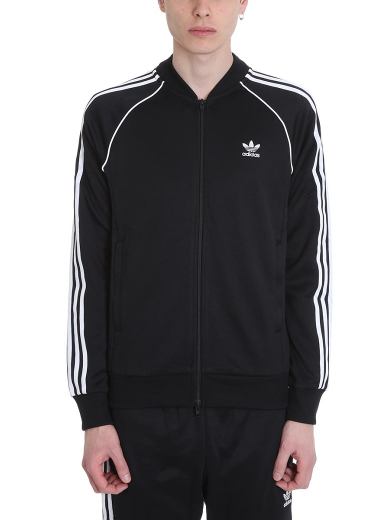Adidas Adidas Black Cotton Sst Tt Jacket - black - 10990811 | italist