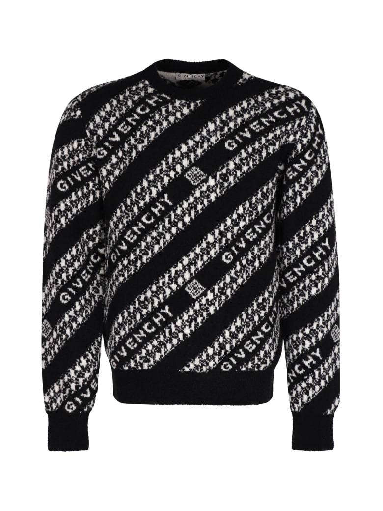 Givenchy Jacquard Sweater - black