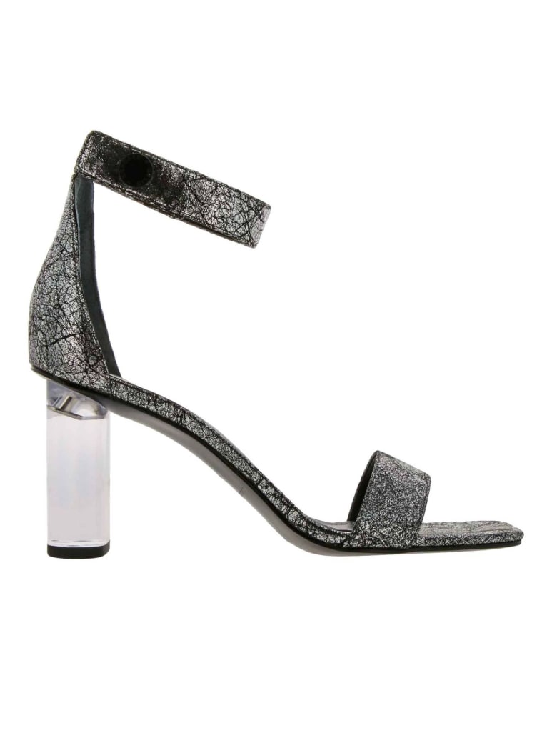 hadlee heeled boot silver