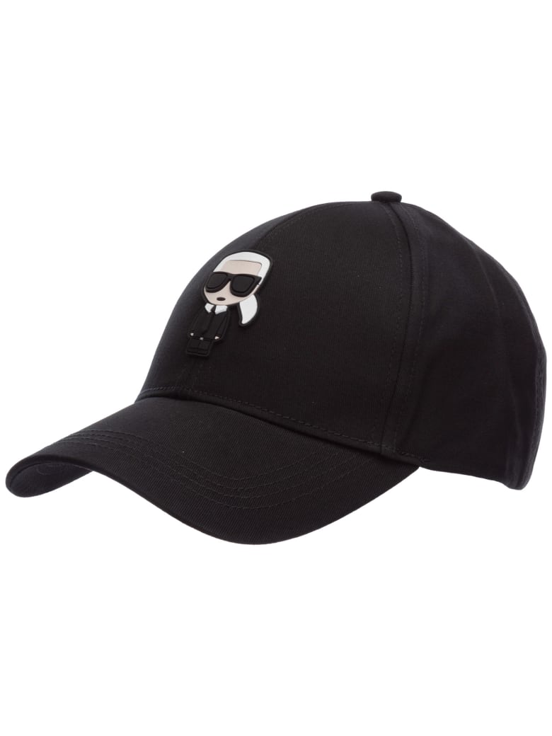 Karl Lagerfeld K/ikonik Baseball Cap - Nero