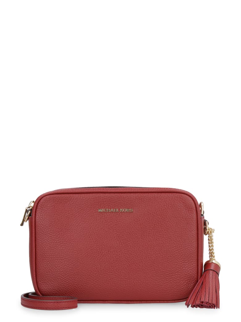 michael kors burgundy crossbody bag