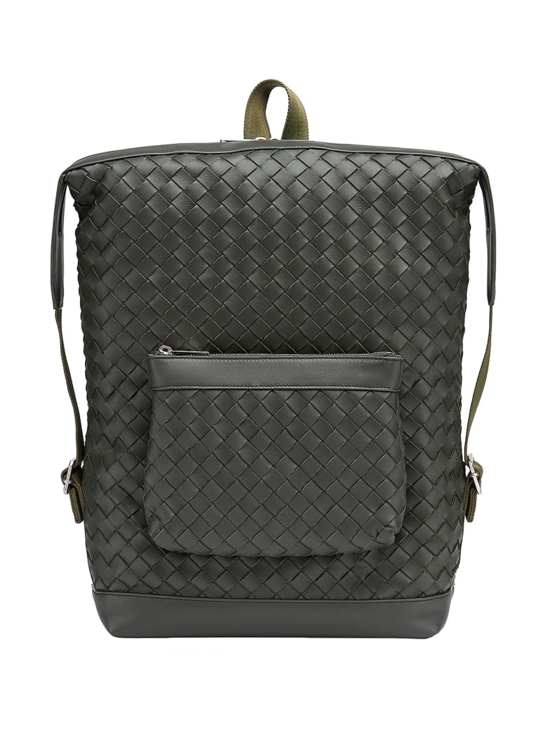 Bottega Veneta Bottega Veneta Braided Backpack - CAMPING - SILVER