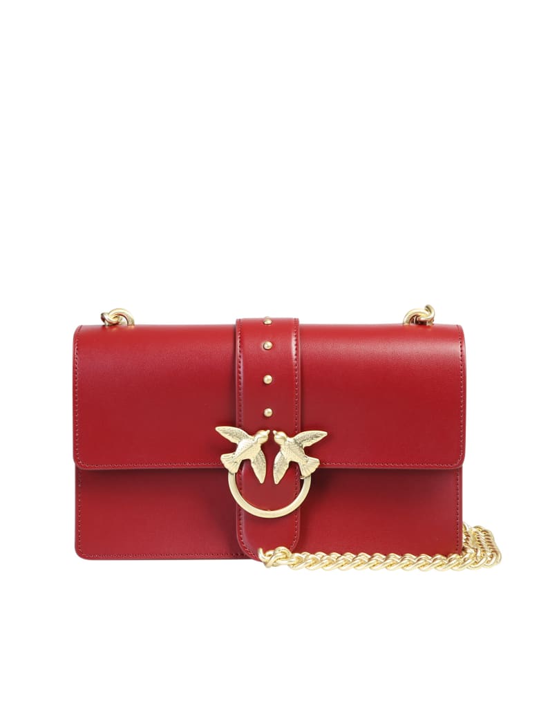 pinko love bag red