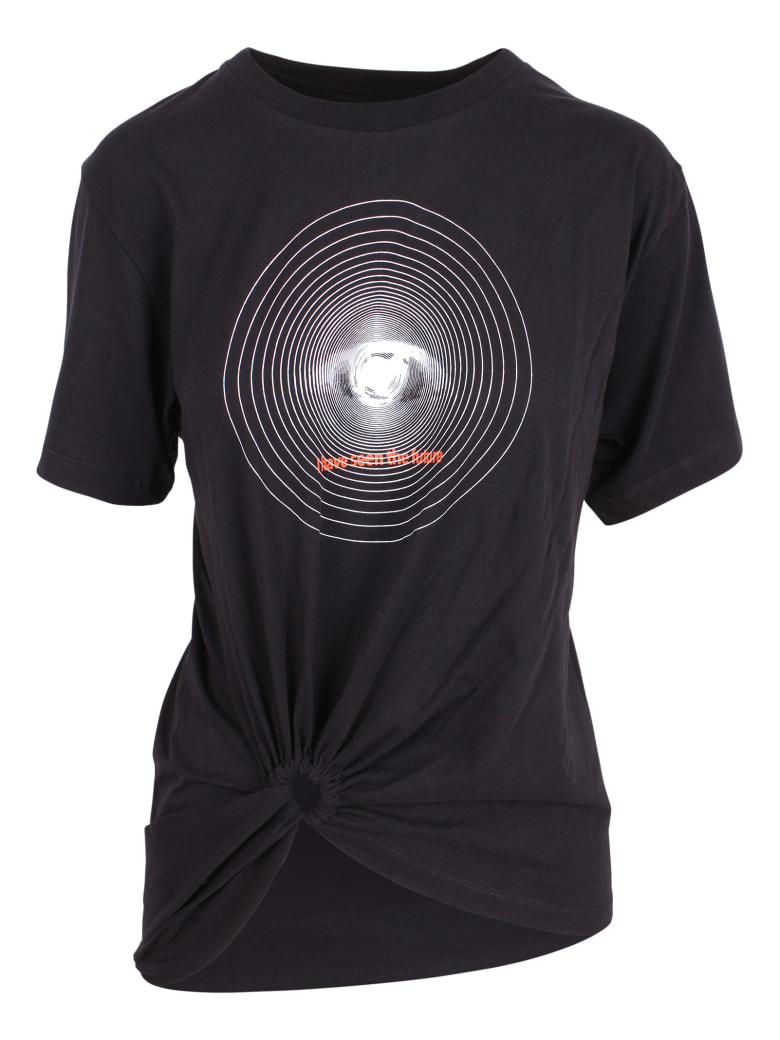 Paco Rabanne Cotton T-shirt - Black