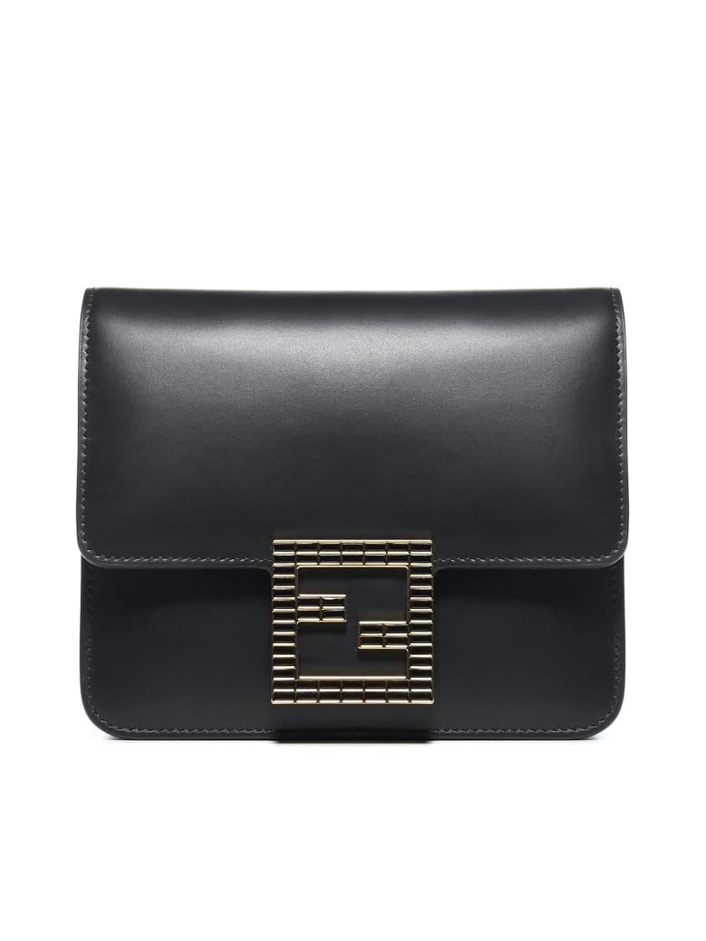 Fendi Fab Leather Bag - Nero