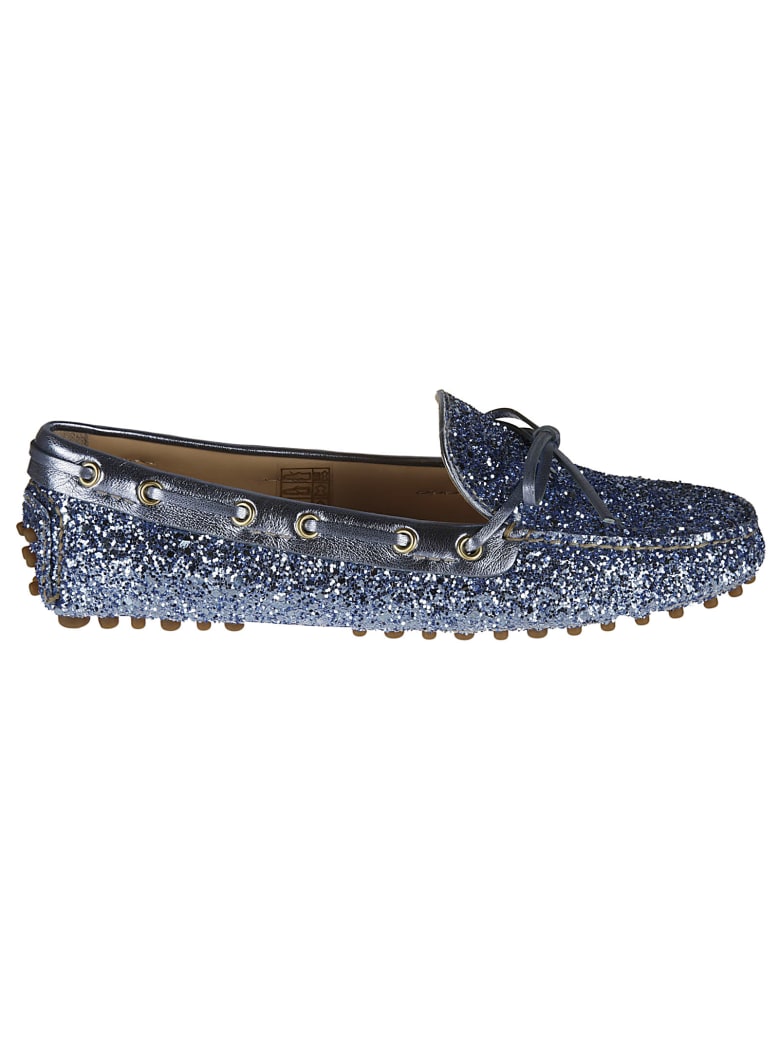 Car Shoe Glitter Embellished Driving Shoes - star