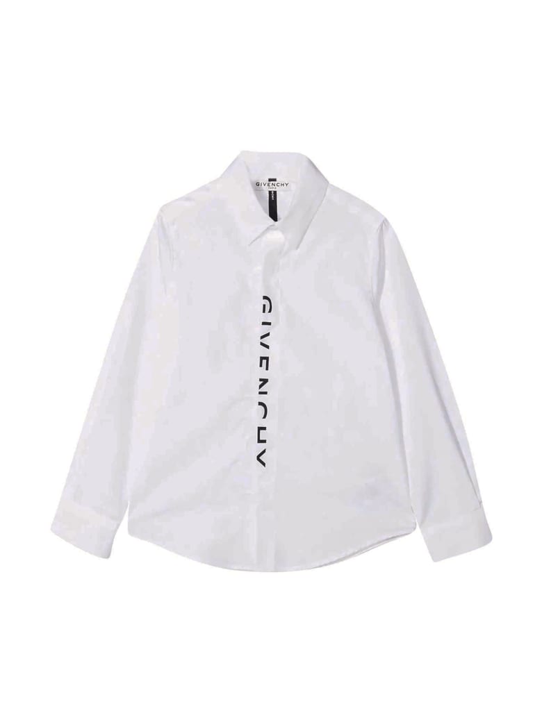 Givenchy White Shirt With Print - Bianco