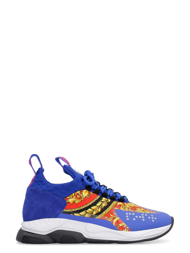 versace cross chainer sneakers