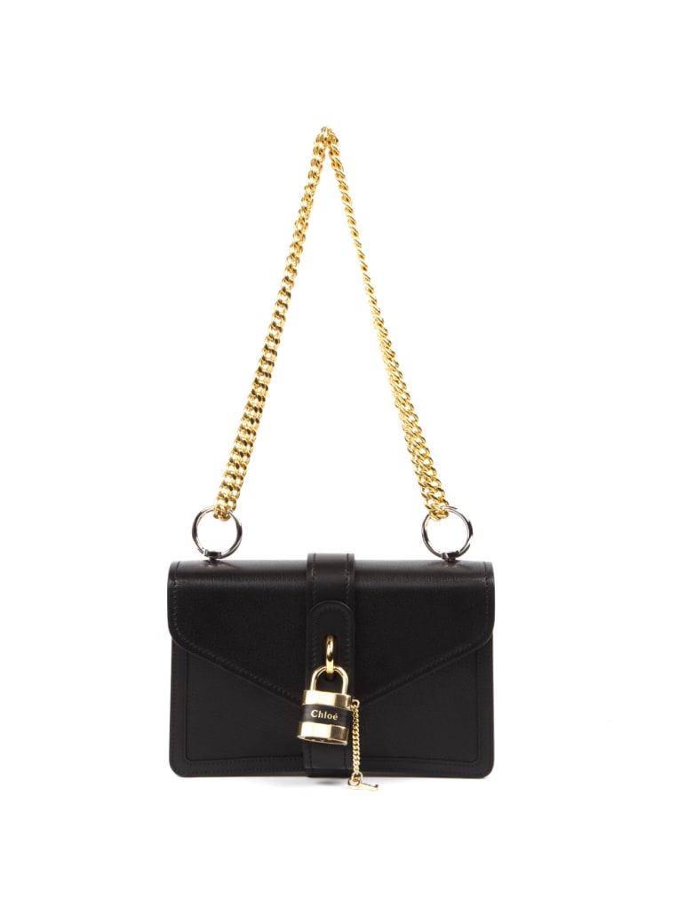 chloe bag gold chain