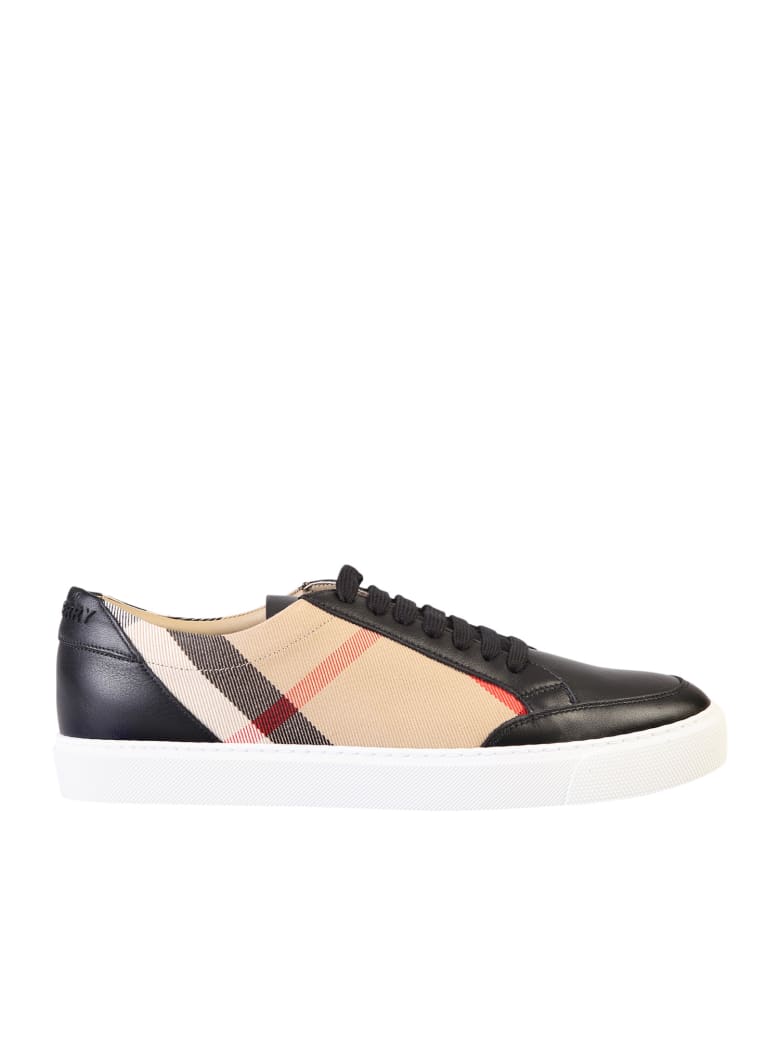 burberry sneakers black