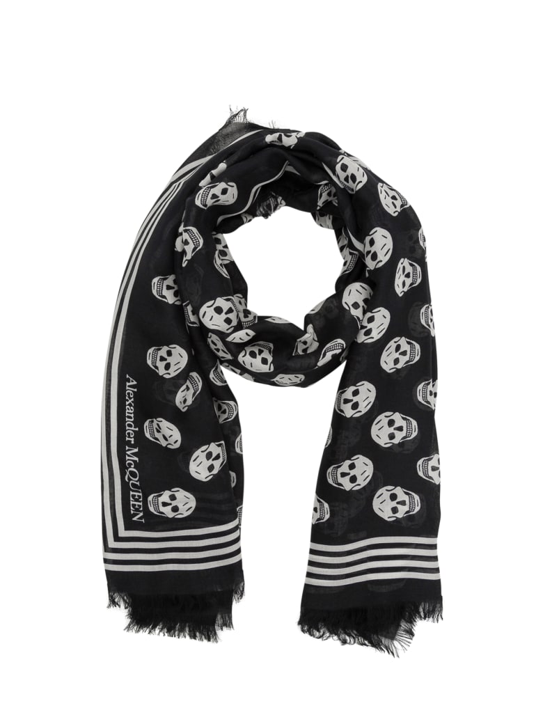 mcqueen skull scarf