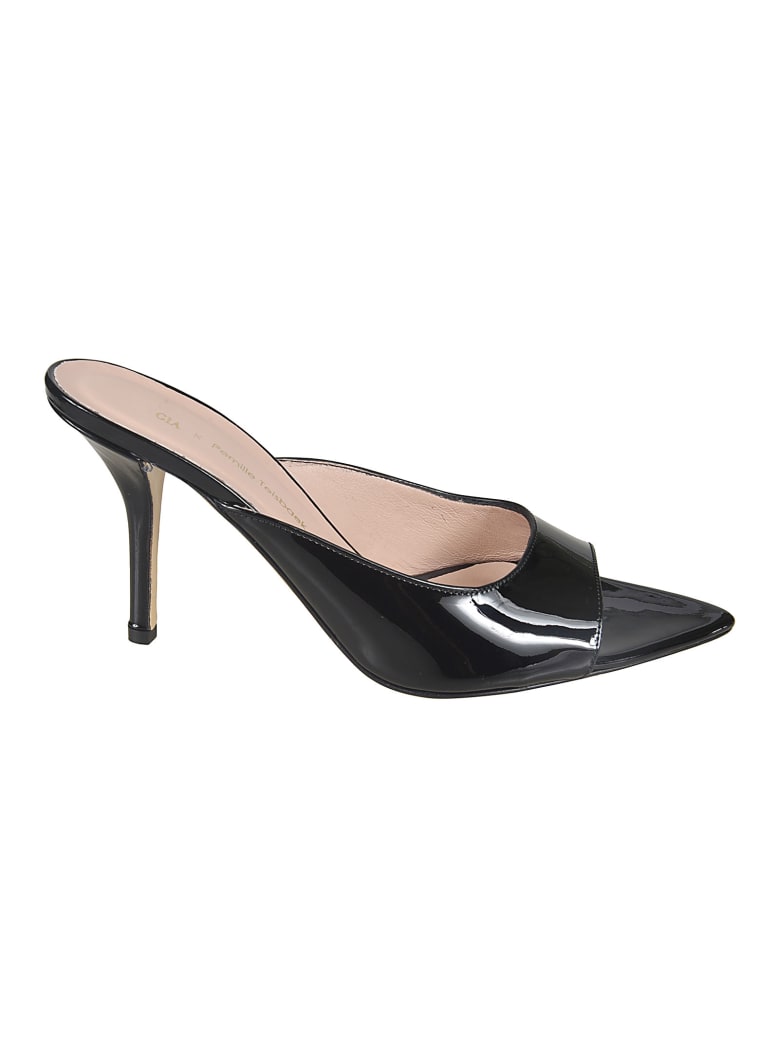 GIA COUTURE Perni Mules - Black