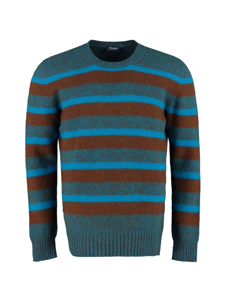 Drumohr Striped Wool Pullover - Multicolor