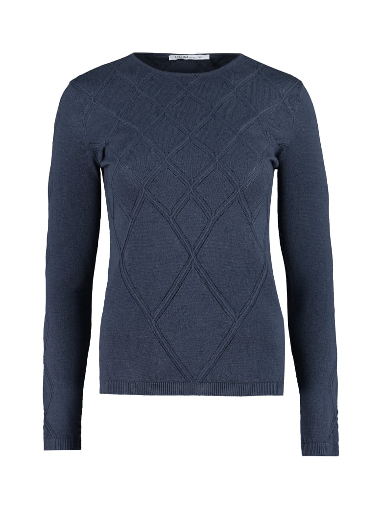 Agnona Cashmere Sweater - blue