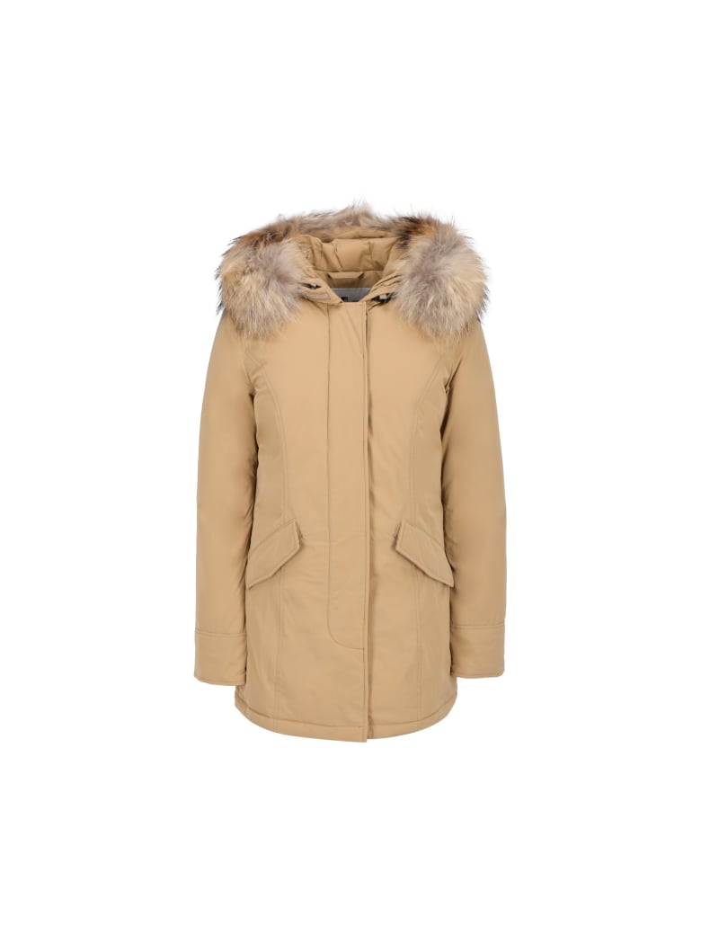 Woolrich Luxury Artic Parka - Beige