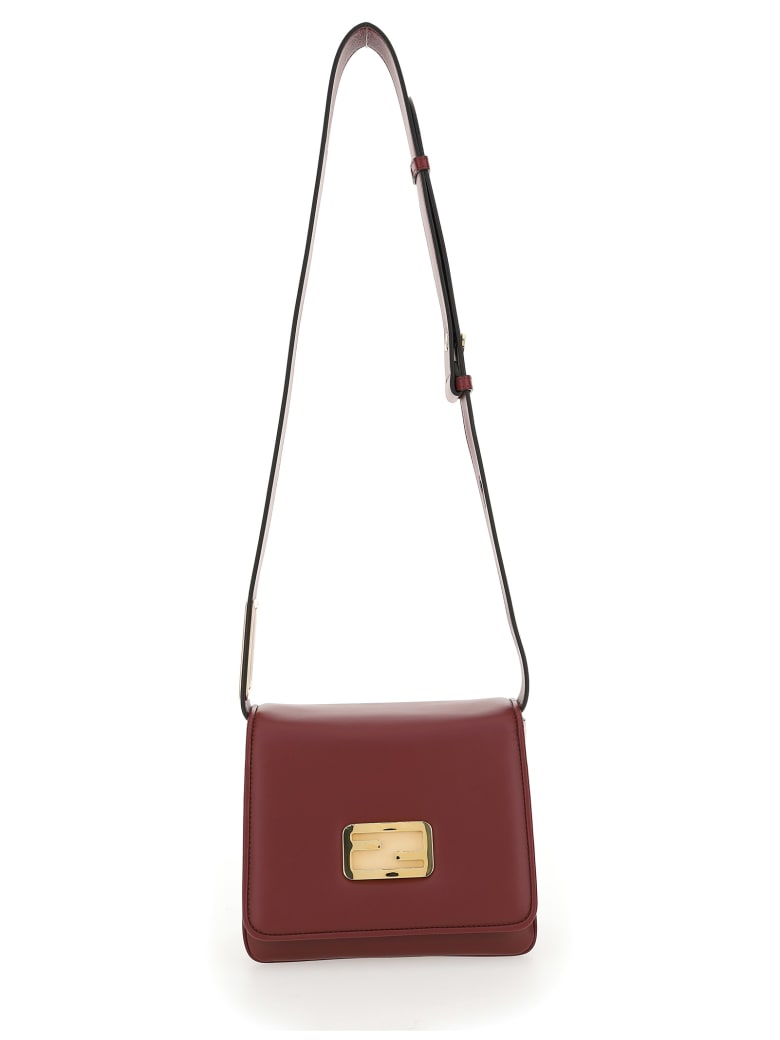 Fendi Id Small Soulder Bag - Rosso