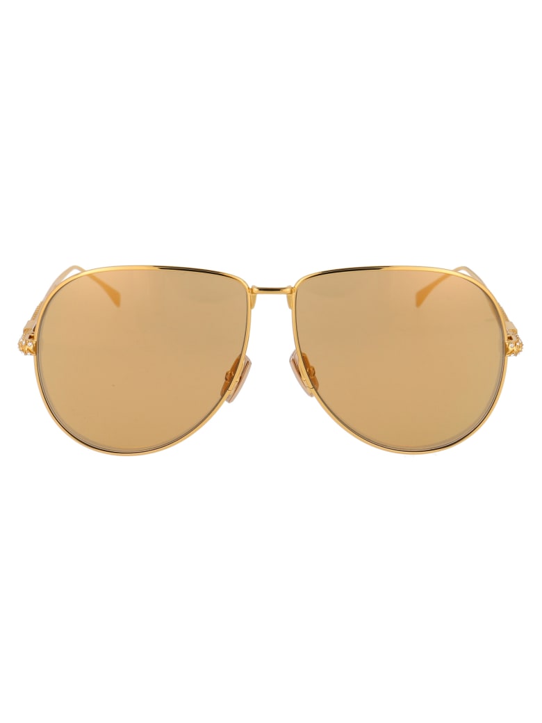 Fendi Ff 0437/s Sunglasses - 0012M YELLOW GOLD