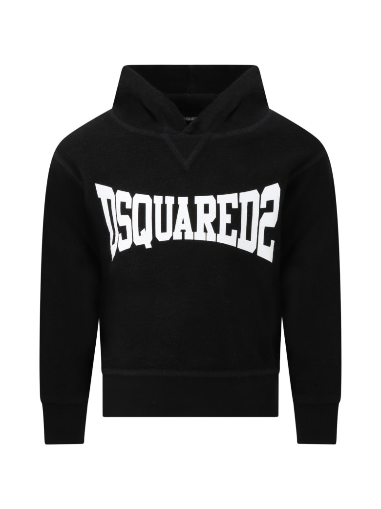 dsquared black sweatshirt