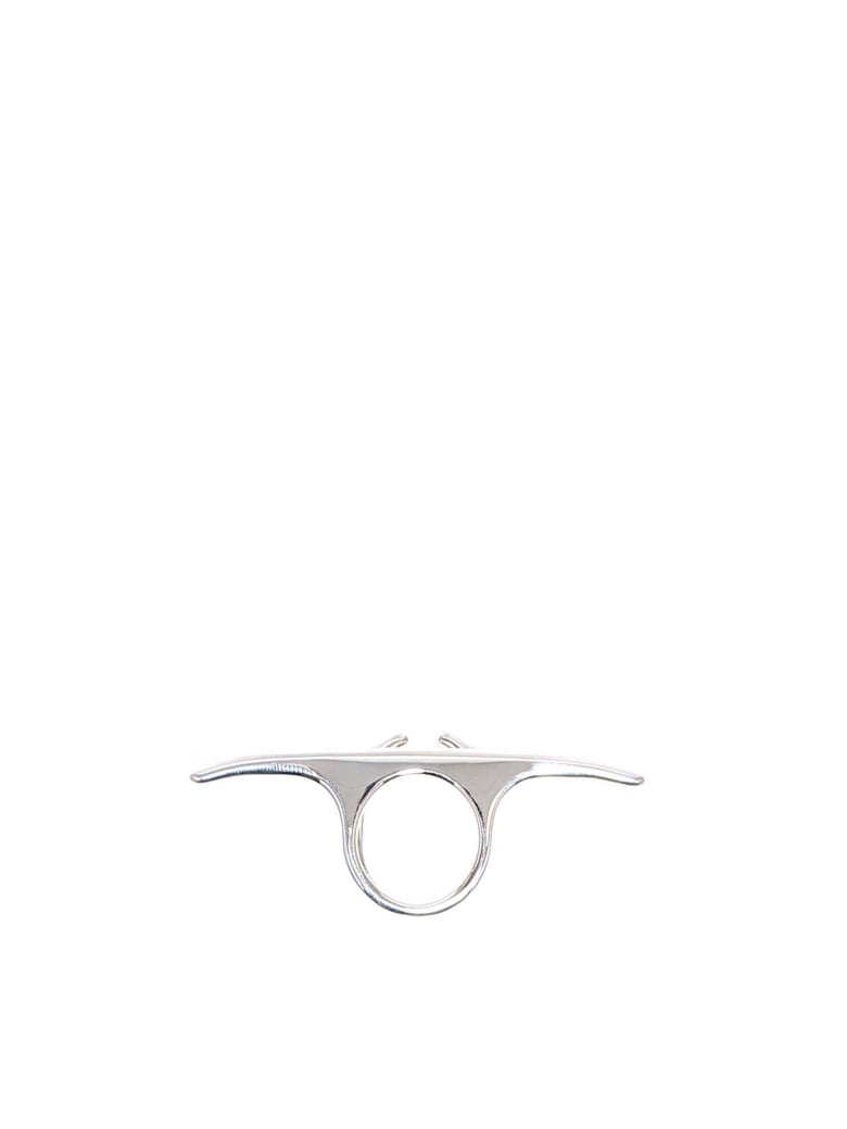 AMBUSH Liquid Multi Finger Ring Rings - Silver